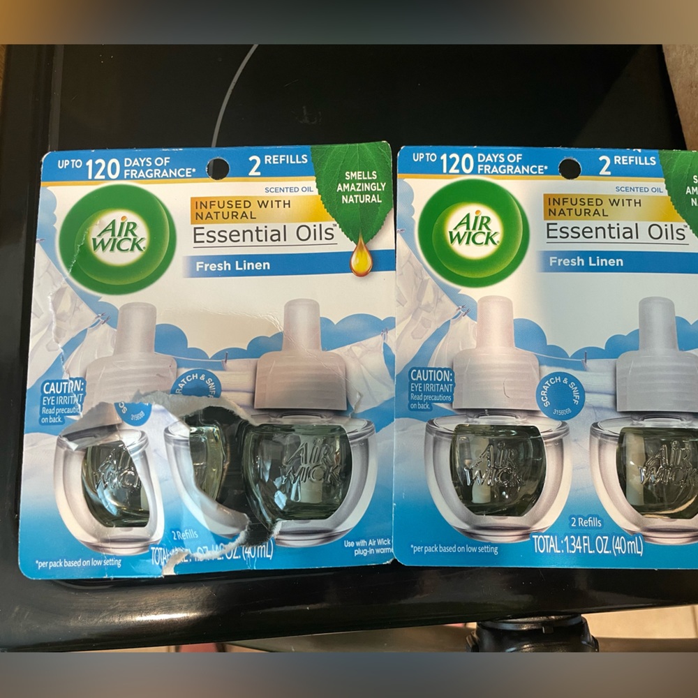 Air wick fresh linen essential oils